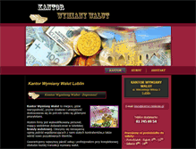 Tablet Screenshot of kantor-zamkowy.pl